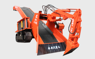 80型履帶式巷道扒渣機