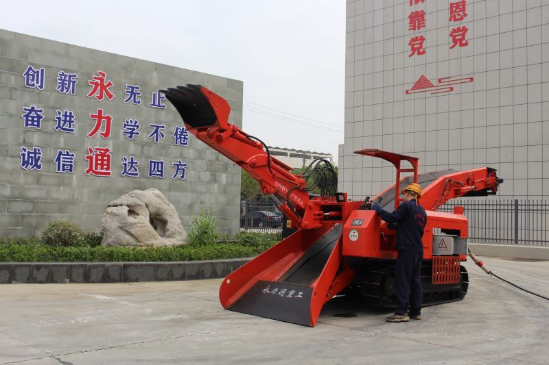 礦山扒渣機(jī)械分布圖